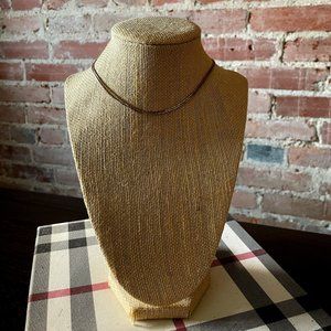 Simple Double Gold Choker